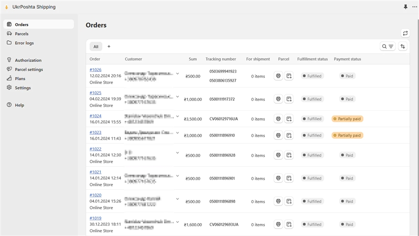 Ukrposhta Fulfillment