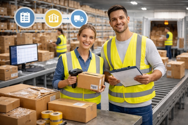 E-ticarət anbarı üçün fulfillment: Sürətli və etibarlı