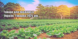 tovary dlya prodazhu v ukrayini. tovarka 2025 rik