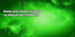 vplyv plastykovyh vidhodiv na morske zhyttya planety