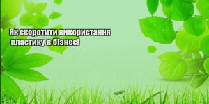 yak skorotyty vykorystannya plastyku v biznesi