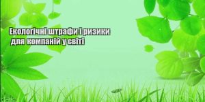 ekologichni shtrafy i ryzyky dlya kompanij u sviti